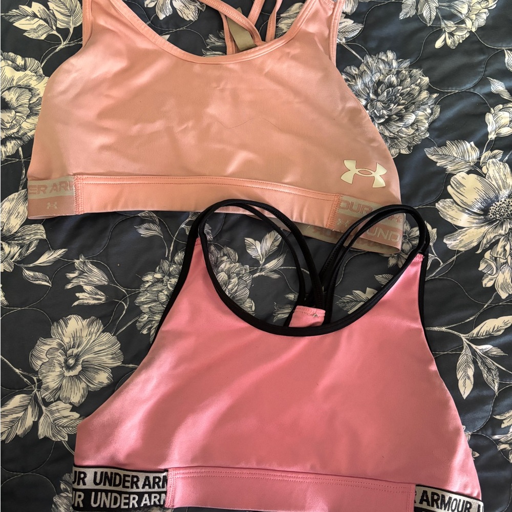 Under Armour Girls Sports Bras Size XL